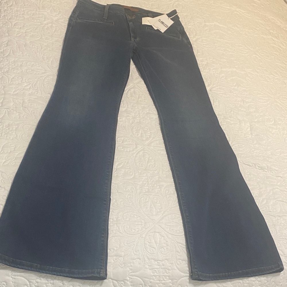 Joe's Jeans Flawless The Mustang Flare Camilla Wide Leg Jeans - Picture 8 of 13